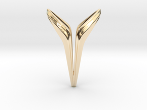 YOUNIVERSAL Big Y!, Pendant. Big Chic in 14K Yellow Gold