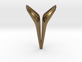 YOUNIVERSAL Big Y!, Pendant. Big Chic in Polished Bronze