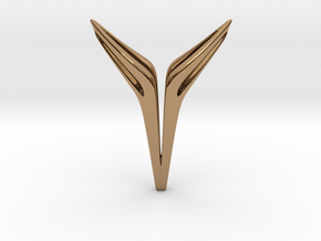 YOUNIVERSAL FREE, Pendant. Sharp Chic in Polished Brass