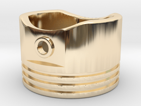 Piston - US Size 8 in 14K Yellow Gold