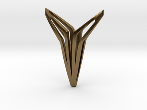 YOUNIVERSAL FIGURA Pendant. Sculpted Chic in Polished Bronze