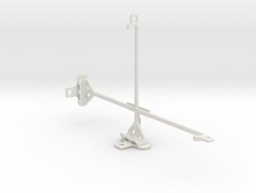 Samsung Galaxy Tab 4 8.0 tripod & stabilizer mount in White Natural Versatile Plastic