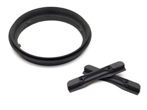 Adapter Kit II M.Zuiko 7-14mm / Lee filter holder in Black Natural Versatile Plastic