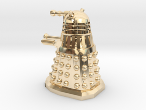 Dalek10 Without Hoop in 14K Yellow Gold