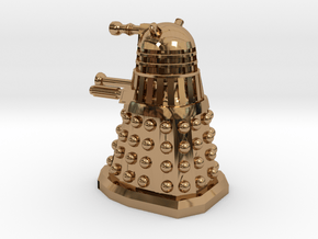 Dalek10 Without Hoop in Polished Brass