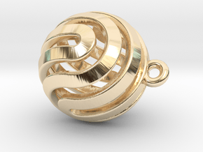 Ball-small-14-3 in 14K Yellow Gold