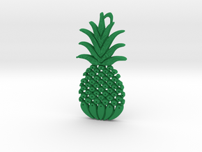 Reddit Pineapple Trees LOGO in Green Processed Versatile Plastic