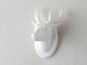 Deer in White Processed Versatile Plastic
