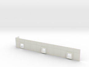 Rail Docks #3 in White Natural Versatile Plastic