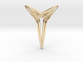 YOUNIVERSAL Star Pendant in 14K Yellow Gold