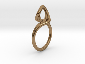 A-LINE Dancing D.03, US size 3.5, d=14,5mm in Natural Brass: 3.5 / 45.25
