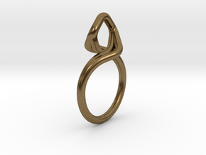A-LINE Dancing D.03, US size 3.5, d=14,5mm in Natural Bronze: 3.5 / 45.25