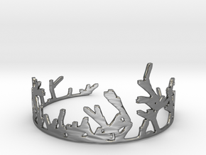 Growing Bracelet v.2 in Fine Detail Polished Silver