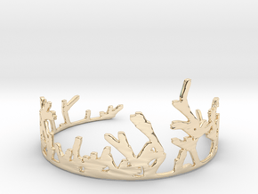 Growing Bracelet v.2 in 14k Gold Plated Brass