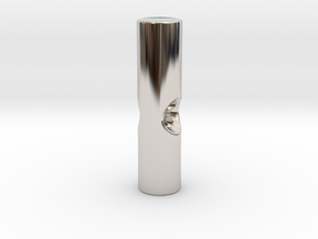 Umbrella rib tip 3mm plastic - 2.6mm metal in Platinum