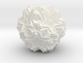 Cube 30 Compound 3 in White Natural Versatile Plastic