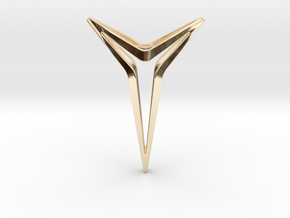 YOUNIVERSAL Star Pendant in 14K Yellow Gold