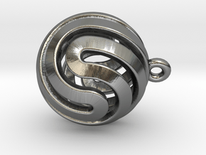 Ball-small-14-5 in Polished Silver