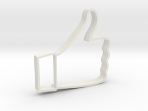 Cookie Cutter - Like in White Natural Versatile Plastic