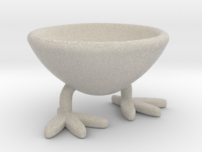 Two-legged Coquetier in Natural Sandstone