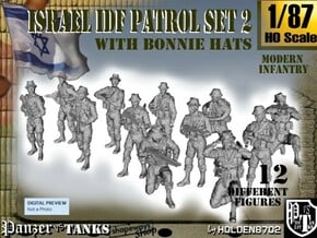 1-87 IDF BONNIE PATROL SET 2 in Tan Fine Detail Plastic