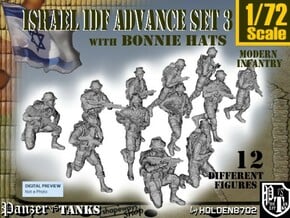 1-72 IDF BONNIE ADVANCE SET 3 in Tan Fine Detail Plastic