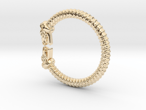 Viking Dragon Ring Beta in 14k Gold Plated Brass