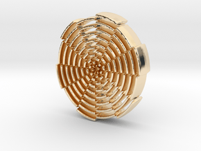 Labyrinth of Man in 14K Yellow Gold