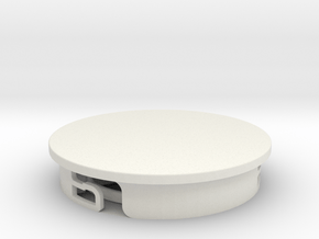 Hobbyist Base (pt 2/2) Suitable for custom Amiibo in White Natural Versatile Plastic