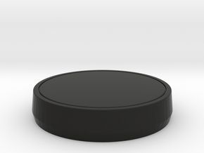 Single Part Base - Suitable for custom Amiibo in Black Natural Versatile Plastic