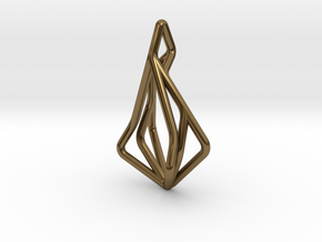 N-Line No.1 Pendant. Natural Chic in Polished Bronze