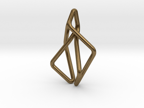 N-Line No.2 Pendant. Natural Chic in Natural Bronze