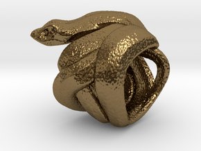 Snake No.2 in Polished Bronze