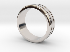 Classic wedding ring in Platinum