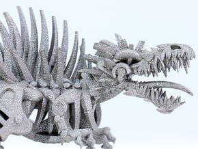 Raptor V2 3 -  Metal (5.7" - 145.2cm long) in Polished Nickel Steel