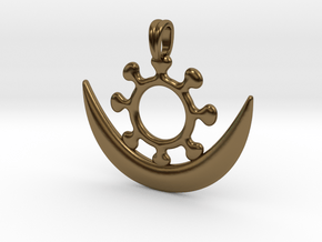 Symbol OSRAM NE NSOROMMA Jewelry Necklace in Polished Bronze