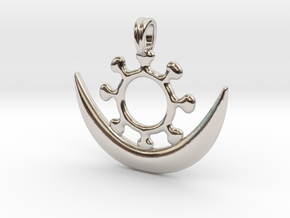 Symbol OSRAM NE NSOROMMA Jewelry Necklace in Rhodium Plated Brass