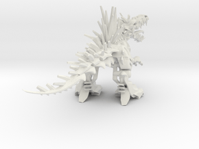 Raptor V2 3 - Mega XXL (406 cm - 16" long) in White Natural Versatile Plastic