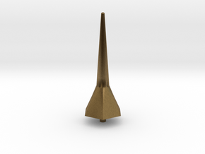 Hexa Tower Spike Scale Part in Natural Bronze