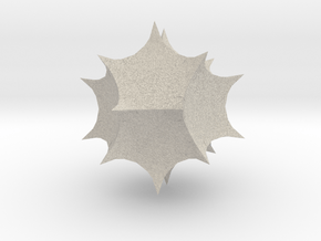 Mathematica 2 Spikey in Natural Sandstone