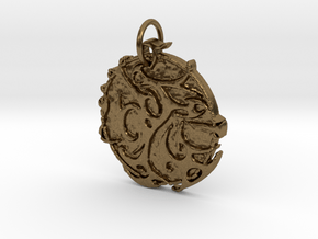 Creator Pendant in Natural Bronze