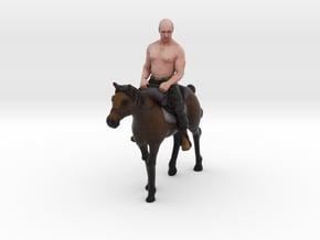 Tiny Putin in Full Color Sandstone