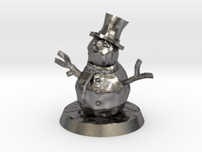 28mm/32mm Snowman in Polished Nickel Steel