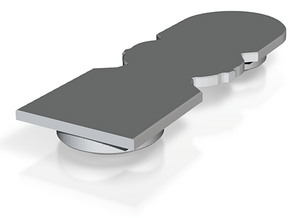 MTMTE Tailgate Hoverboard V2 - Part 2 Alternative in Tan Fine Detail Plastic