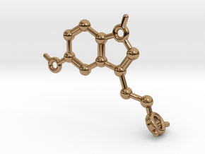 Serotonin in Polished Brass