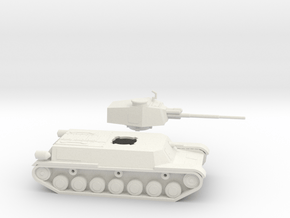 Type 4 Chi-to Japanese WW2 Tank 1/100th 15mm in White Natural Versatile Plastic