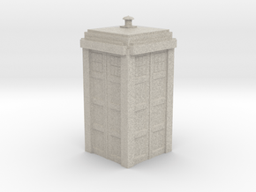 Dr. Who Tardis in Natural Sandstone