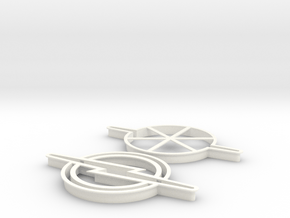 Cookie Cutter "Blitz" in White Processed Versatile Plastic