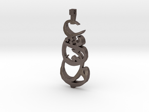 Eshgr in Polished Bronzed Silver Steel