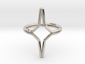 YOUNIVERSAL YY.01, ring US size 3.5, d=14,5mm(all  in Platinum: 3.5 / 45.25